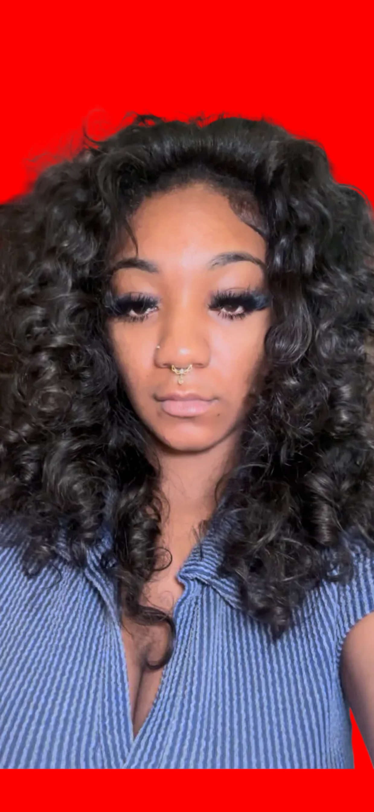 The “Taniya Curl” flip over unit-Luxury Long-Lasting Wig