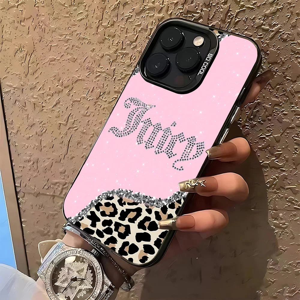 J-JuicysS Couture Phone Case For IPhone 17 16E 16 15 14 13 12 11 Pro Max 17 Air Plus Anti Fall Matte Back Shockproof Hard Cases