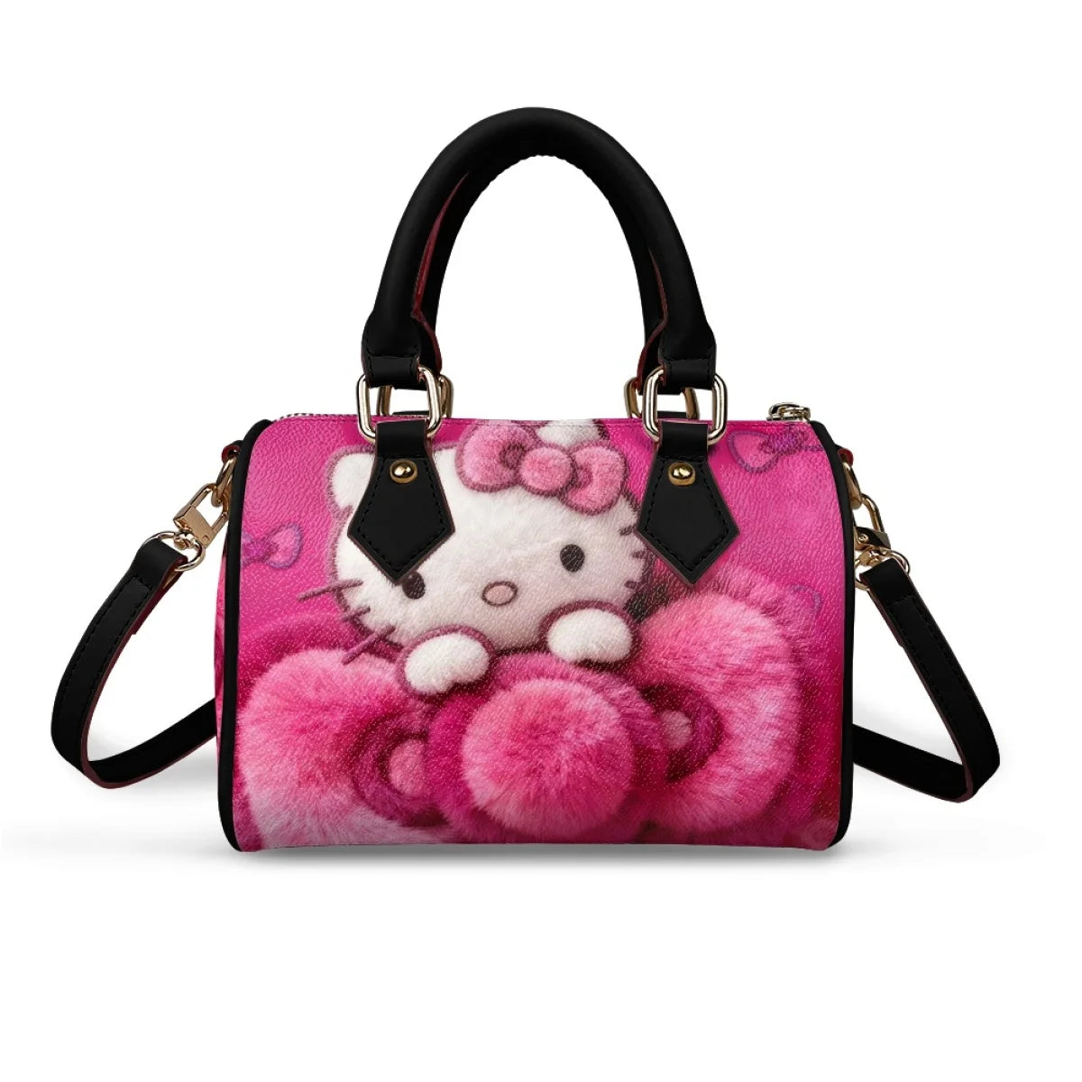 Anime Sanrio Ladies' Handbag, Tote Bag, Purse, Storage Bag, Fashionable Shoulder Bag, Customized Bag, Hello Kitty, Festive Gift