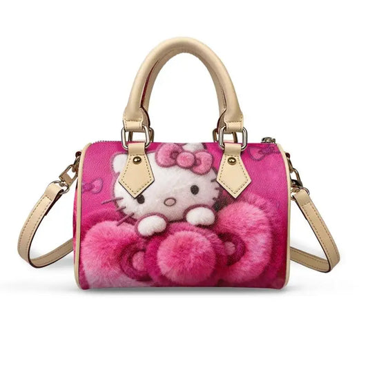 Anime Sanrio Ladies' Handbag, Tote Bag, Purse, Storage Bag, Fashionable Shoulder Bag, Customized Bag, Hello Kitty, Festive Gift