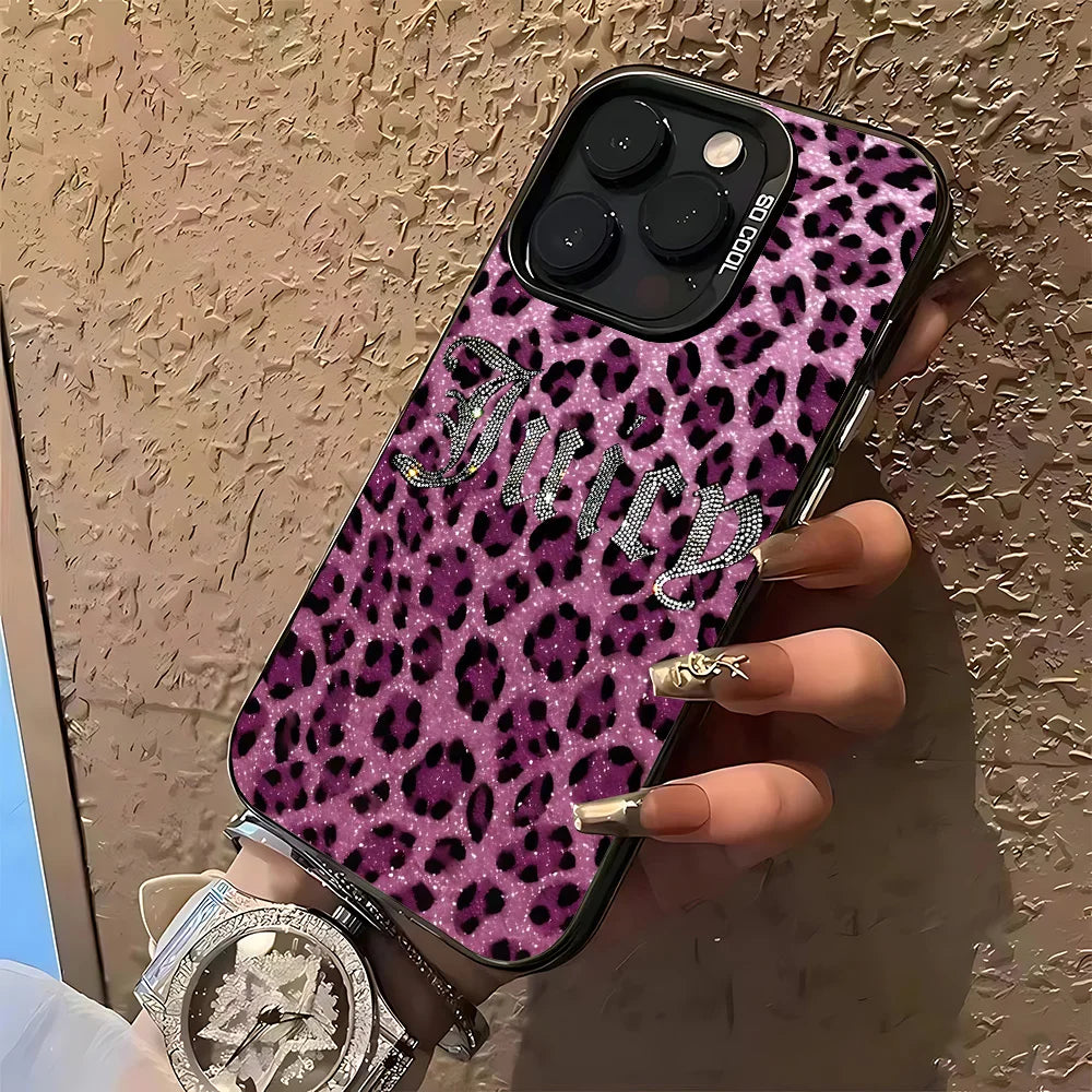 J-JuicysS Couture Phone Case For IPhone 17 16E 16 15 14 13 12 11 Pro Max 17 Air Plus Anti Fall Matte Back Shockproof Hard Cases