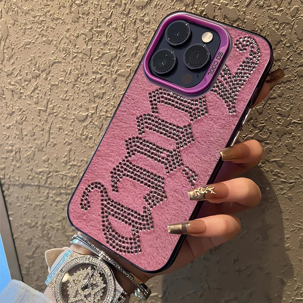 J-JuicysS Couture Phone Case For IPhone 17 16E 16 15 14 13 12 11 Pro Max 17 Air Plus Anti Fall Matte Back Shockproof Hard Cases
