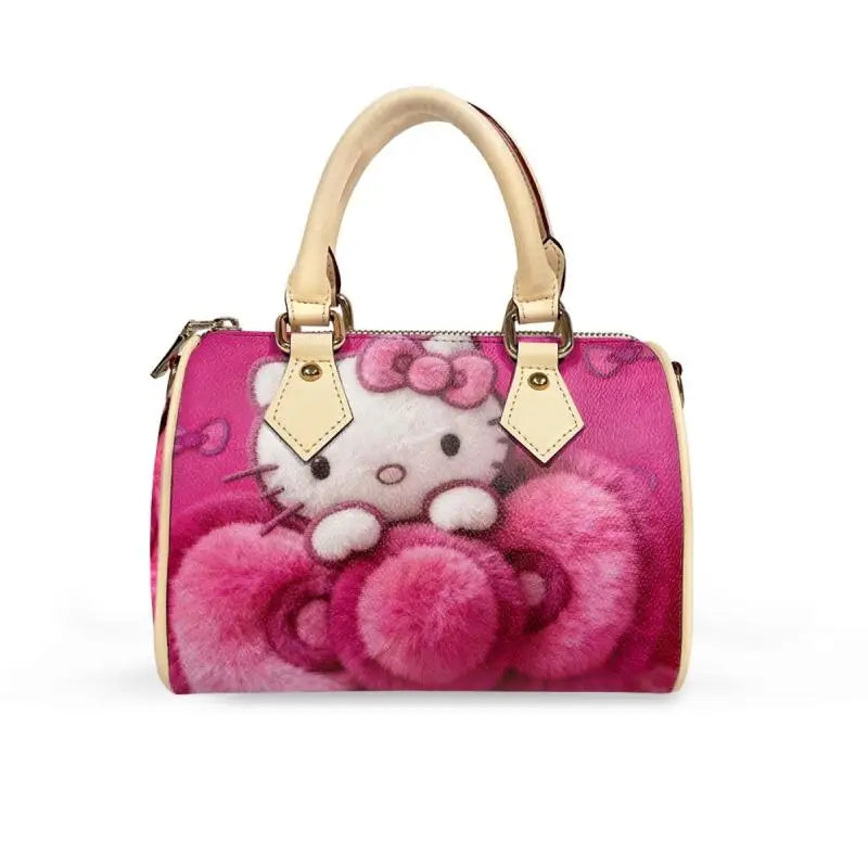 Anime Sanrio Ladies' Handbag, Tote Bag, Purse, Storage Bag, Fashionable Shoulder Bag, Customized Bag, Hello Kitty, Festive Gift