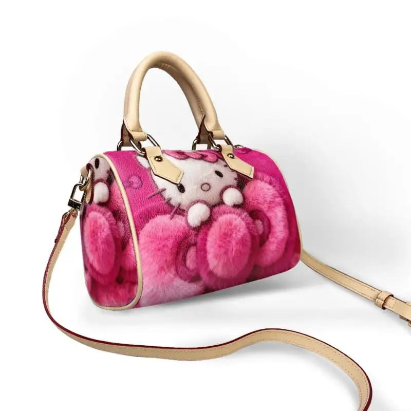 Anime Sanrio Ladies' Handbag, Tote Bag, Purse, Storage Bag, Fashionable Shoulder Bag, Customized Bag, Hello Kitty, Festive Gift